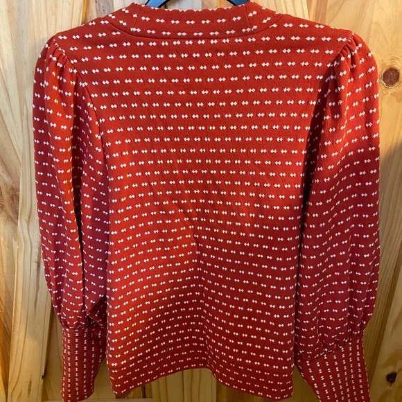 Women’s Madewell Orange Sweater - Picture 3 of 3